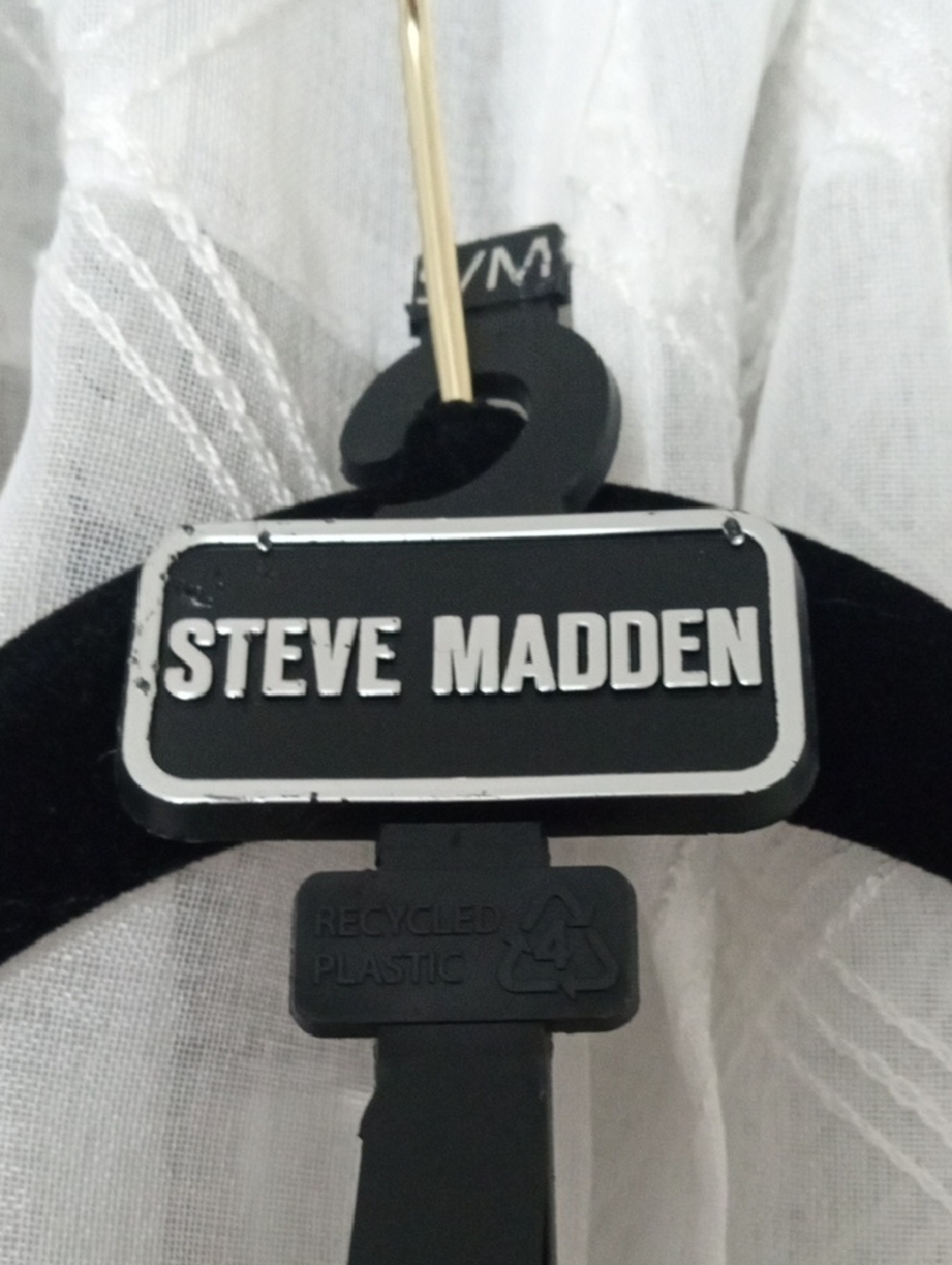 Steve Madden Wicker Buckle Wide Elastic Stretch Belt Size S/M - Picture 2 of 11